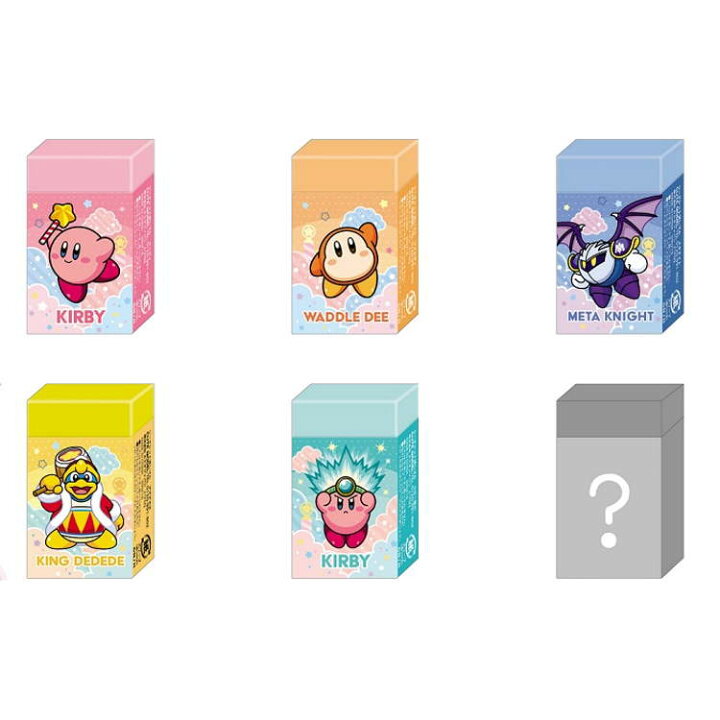 楽天市場 柄はおまかせ 星のカービィ シークレット消しゴム キャラクターハウス キャロル