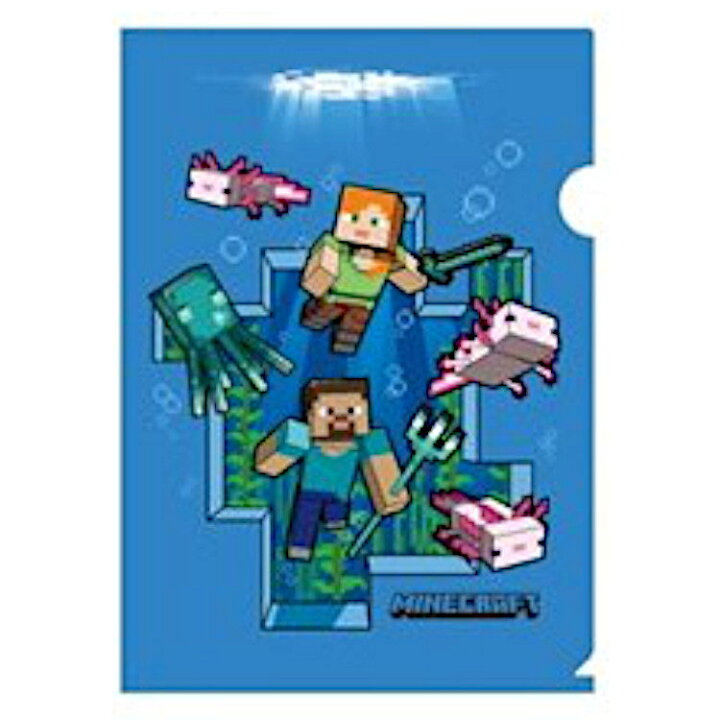 楽天市場 Minecraft クリアファイル C マインクラフト キャラクターハウス キャロル