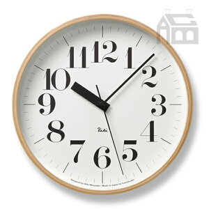 yTtzLemnos Riki Clock mX L NbN RC WR20-02 WH dgv |v v