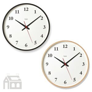 Plywood clock LC21-06W NT