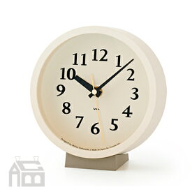 Lemnos m clock レムノス エムクロック 電波時計 置時計/置き時計/おき時計/北欧