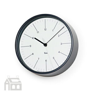 【特典付き】Lemnos RIKI STEEL CLOCK WR17-10 レムノス 掛け時計/壁掛け時計/北欧/リキクロック