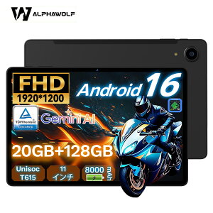 yN[|13999~{r[œTzAndroid16 ^ubg 11C` 20GB+128GB FHD 1920*1200𑜓x 8000mAh WIFIf T615 8RACPU PC Widevine L1Ή AhCh obe[ GPS GMS OTG F  