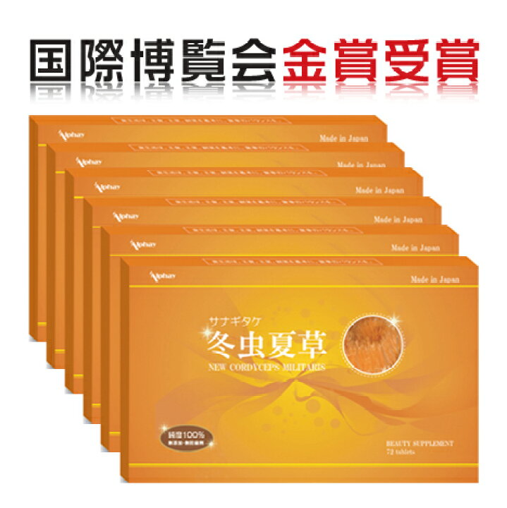 楽天市場】冬虫夏草 6箱セット 国際博覧会金賞受賞！虫草 サナギタケ 