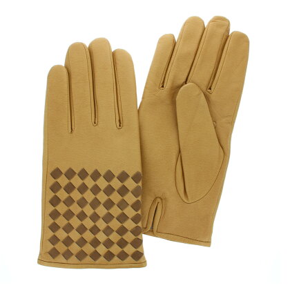 楽天市場 Daks メンズ ブランド手袋 イタリーシープ 羊革 革手袋 革紐通しデザイン ニット100 裏地 個性的なデザイン 防寒 おしゃれ 通勤 ビジネス ヨークスオンライン 楽天市場店