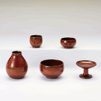 仏具五具足小浜おばま陶器花立香呂火立仏飯器茶湯器クリスタルビーズキャンドルデザインモダン現代仏具モダン仏壇家具調仏壇送料無料セールアルタALTAR