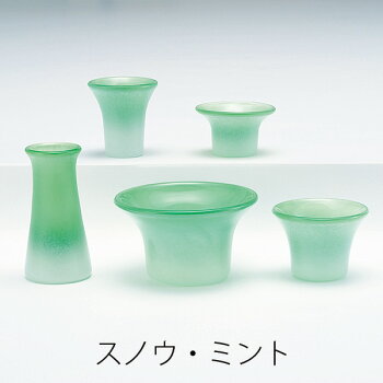 仏具五具足スノウカラー2色ガラス製花立香呂火立仏飯器茶湯器クリスタルビーズキャンドルグラデーションシンプルデザインモダン現代仏具モダン仏壇家具調仏壇送料無料セールアルタALTAR