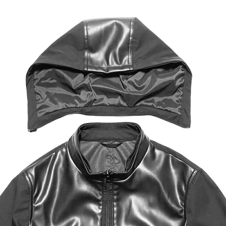 楽天市場】EMMETI エンメティ レザー / JURI HOODIE ユリ フーディ 