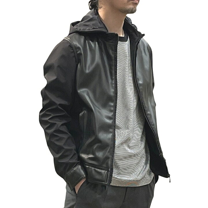楽天市場】EMMETI エンメティ レザー / JURI HOODIE ユリ フーディ 