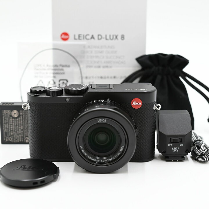 楽天市場】Leica ライカ D-LUX 8 デジタルカメラ ブラック 19191 