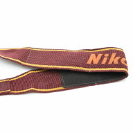 Nikon ニコン ストラップ えいじ×黄 アクセサリー 【中古】