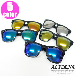 【送料無料★日時指定不可】サングラス メンズ レディース ビッグフレーム UVカット ボストン ミラーレンズ おしゃれ フルリム 眼鏡 メガネ スポーツ 人気 カジュアル 男女兼用