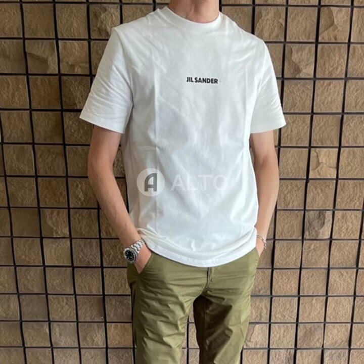 楽天市場】JIL SANDER ジルサンダー J40GC0118 J20103 ロゴTシャツ 