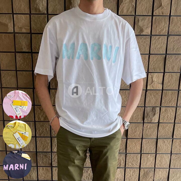 楽天市場】MARNI マルニ THJET49EPH USCS11 ロゴ レタリング プリント 