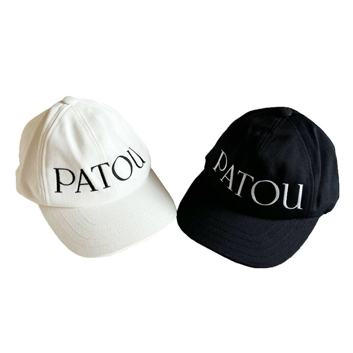 楽天市場】PATOU パトゥ AC0400132 コットン PATOU ロゴ刺繍 キャップ  