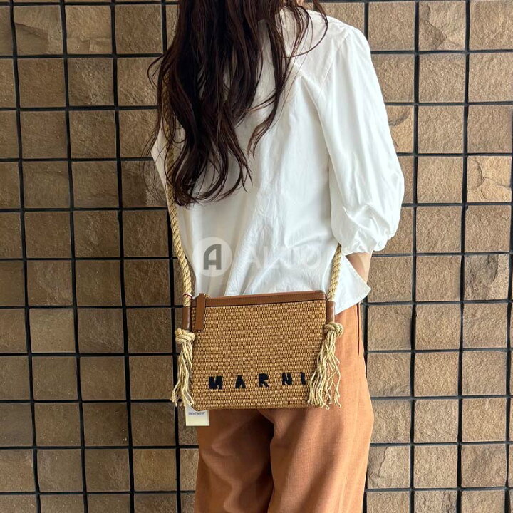 楽天市場】☆2024春夏入荷☆MARNI マルニ MARCEL マルセル PHMO0011U1  