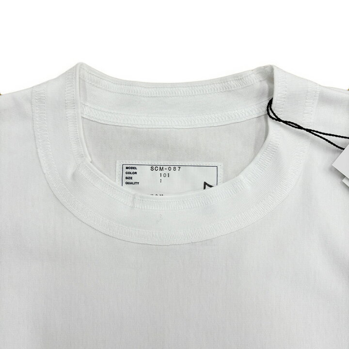 楽天市場】sacai サカイ サイドボタン Tシャツ オーバーシルエット 
