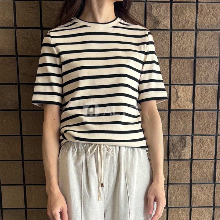 楽天市場】JIL SANDER ジルサンダー J40GC0111 J46497 ボーダーTシャツ 