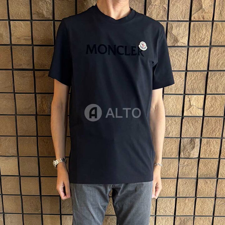 楽天市場】MONCLER モンクレール ワッペン+ロゴプリント Tシャツ 