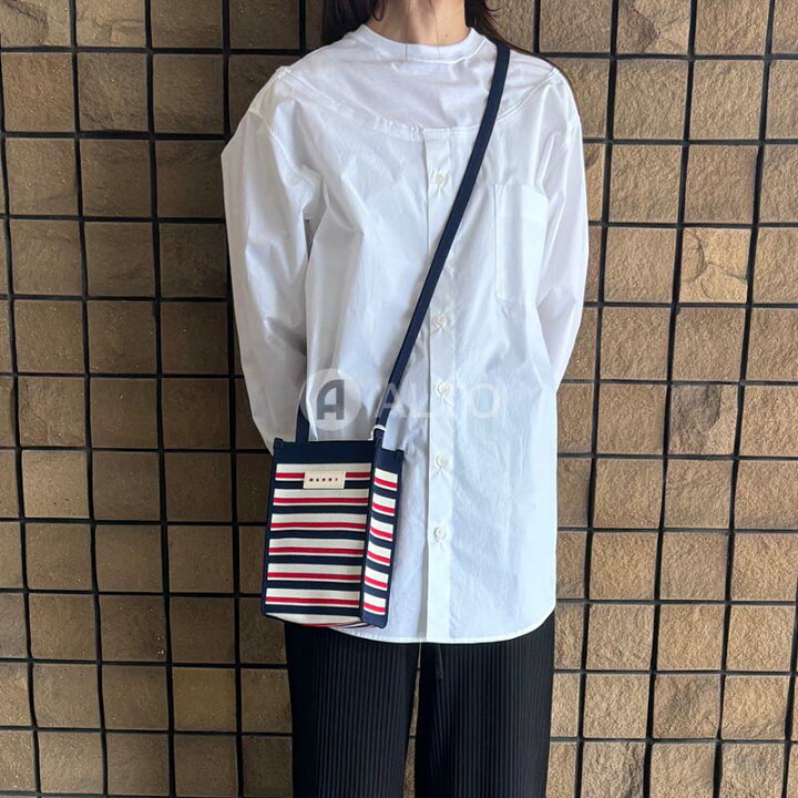 楽天市場】MARNI マルニ SBMP0152A1P6485 ZO728 ストライプ ジャガード 