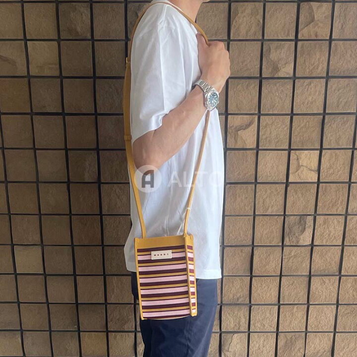 楽天市場】MARNI マルニ SBMP0152A1P6485 ZO729 ストライプ ジャガード 