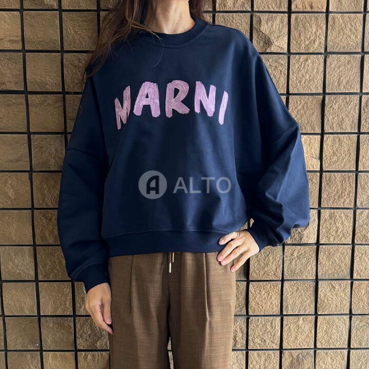 楽天市場】☆2024春夏入荷☆MARNI マルニ ロゴ入り スウェット 