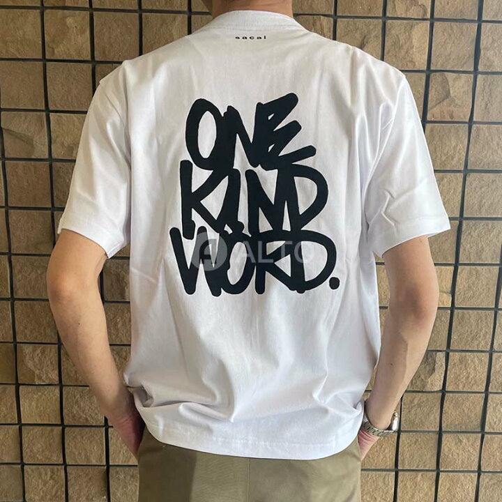 楽天市場】sacai サカイEric Haze ONEKINDWORD Tシャツ 23-0464Sメンズ  