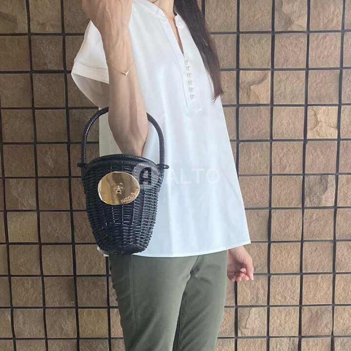 楽天市場】PATOU パトゥ AC0030043 WICKER BAG ウィッカーバッグ 