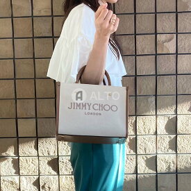 JIMMY CHOOジミーチューVARENNE S TOTE LJJNATURAL/BROWNショルダーバッグ