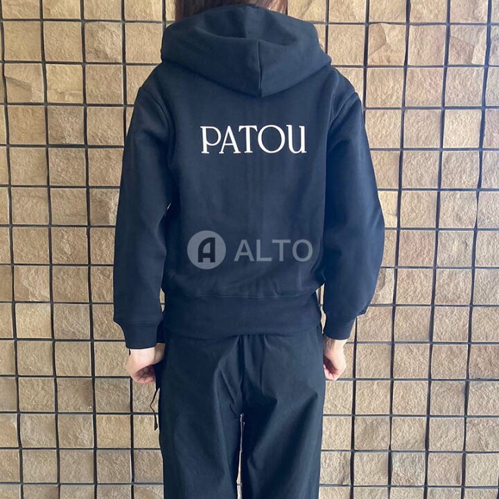楽天市場】PATOU パトゥ JE0079995 999B スウェット ZIPパーカー 