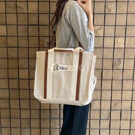 CHLOE クロエ トートバッグ マザーズバッグ チェンジングバッグ C90406 Z40 ユニーク(アイボリー)