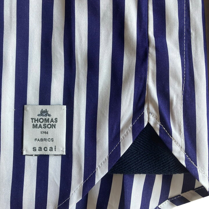 楽天市場】sacai サカイ コットン ポプリンシャツ SCM078 メンズ 222 