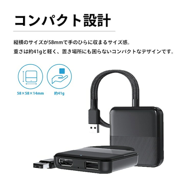 楽天市場】有線 Apple CarPlay HDMI 入力 アダプター (テレビ TV 