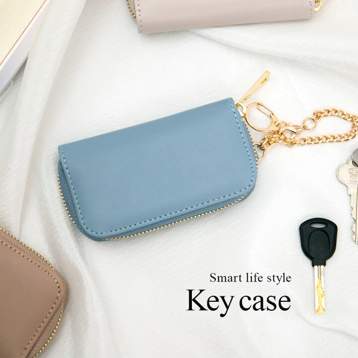 楽天市場 キーケース レディース スマートキー 大人可愛い カード収納 6連 キーリング スマートキーケース シンシア Altrose ａｌｔｒｏｓｅ