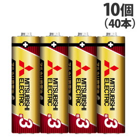 三菱電機 アルカリ乾電池 単3形 シュリンクパック 4本入×10個 LR6GR/4S アルカリ アルカリ電池 電池 乾電池 単3 単三
