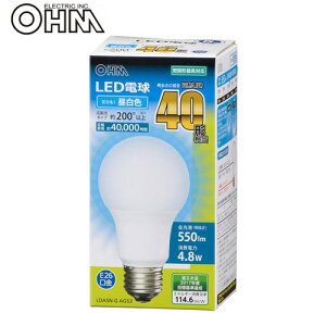 �I�[���d�@ LED�d�� E26 40�`���� �����F LDA5N-G AG53