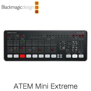 Blackmagic Design (�u���b�N�}�W�b�N�E�f�U�C��) ���C�u�v���_�N�V�����X�C�b�`���[ ATEM Mini Extreme SWATEMMINICEXT�w����s�x