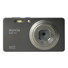 『取寄品』ナガオカ movio コンパクトデジタルカメラ 800万画素 2.7インチ液晶 オートフォーカス MAF100 デジカメ カメラ 動画 写真『送料無料（一部地域除く）』