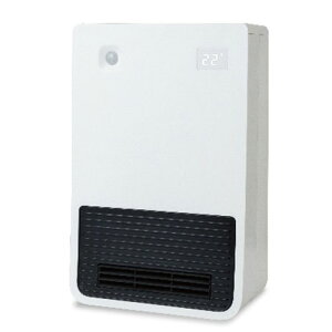 セラミックヒーター ホワイト CDCP608WH シーネット セラミックファンヒーター 電気ストーブ 足元ヒーター 人感センサー 暖房 小型『送料無料(一部地域除く)』