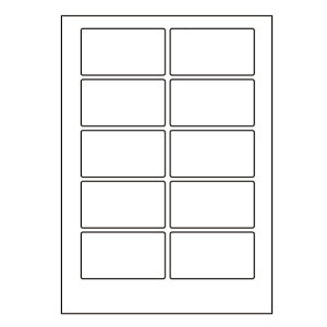ラベルシール LDW10MJ 汎用タイプ A4 500シート【代引不可】【送料無料(一部地域除く)】