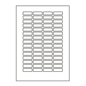 ラベルシール LDW60 O 汎用タイプ A4 500シート【代引不可】【送料無料(一部地域除く)】