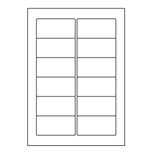 ラベルシール 東洋印刷 LDW12POX カラーインクジェット用A4 500シート【代引不可】【送料無料(一部地域除く)】
