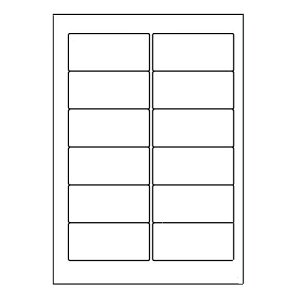 ラベルシール FJA210 ワープロラベル A-4 500シート×5ケース【代引不可】【送料無料(一部地域除く)】