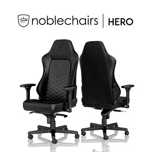 noblechairs �Q�[�~���O�`�F�A HERO �z���C�g NBL-HRO-PU-BPW-SGL �w�����w��s�x�w����s�x�w���������i�ꕔ�n�揜���j�x
