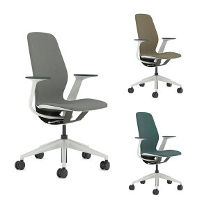 Steelcase SILQ �V���N �`�F�A �A�b�p�[�o�b�N�V�F��(�V�[�K��) 418A000SCF2�y����s�z�y���������i�ꕔ�n�揜���j�z
