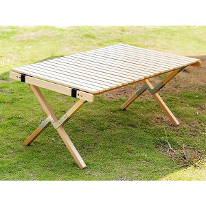 ���[���g�b�v�e�[�u�� Wood 9060 W900×D600×H410mm [ �A�E�g�h�A �L�����v BBQ �׃����f�B���O ] �y����s�z