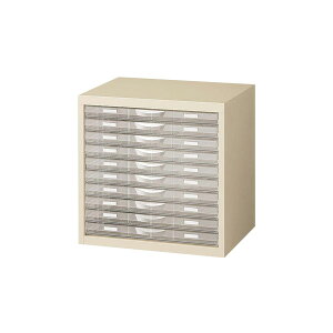 生興 A3判整理ケース A3判卓上型 プラスチック引出し W490×D400×H495 A3G-P110S『代引不可』『送料無料(一部地域除く)』