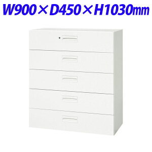 ���C�I�������� �f���J�E�H�[�� V�V���[�Y ���o���^ 5�i ���u��p W900×D450×H1030mm �z���C�g V945-511D 306-92�y����s�z�y���������i�ꕔ�n�揜���j�z
