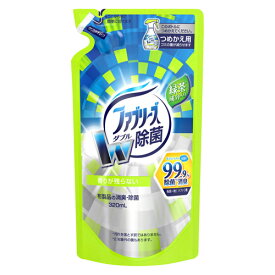 P＆G 緑茶成分入り ファブリーズダブル除菌 つめかえ用 320ml