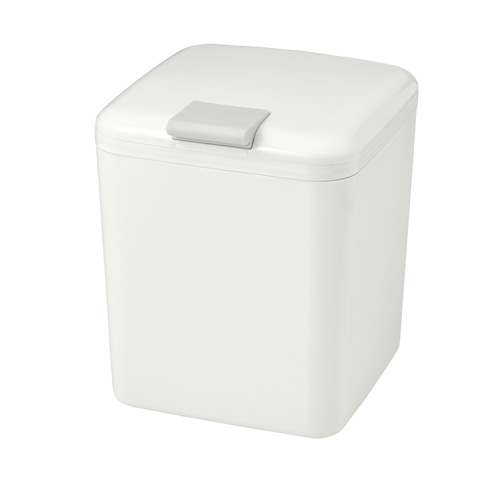 SALE 57%OFF シンプルなのでどんなトイレにもマッチします 在庫一掃 トイレ用品 サニタリーポット ゴミ箱 トイレ用 レック B00212 トイレ用ゴミ箱 ホワイト トイレポット corron